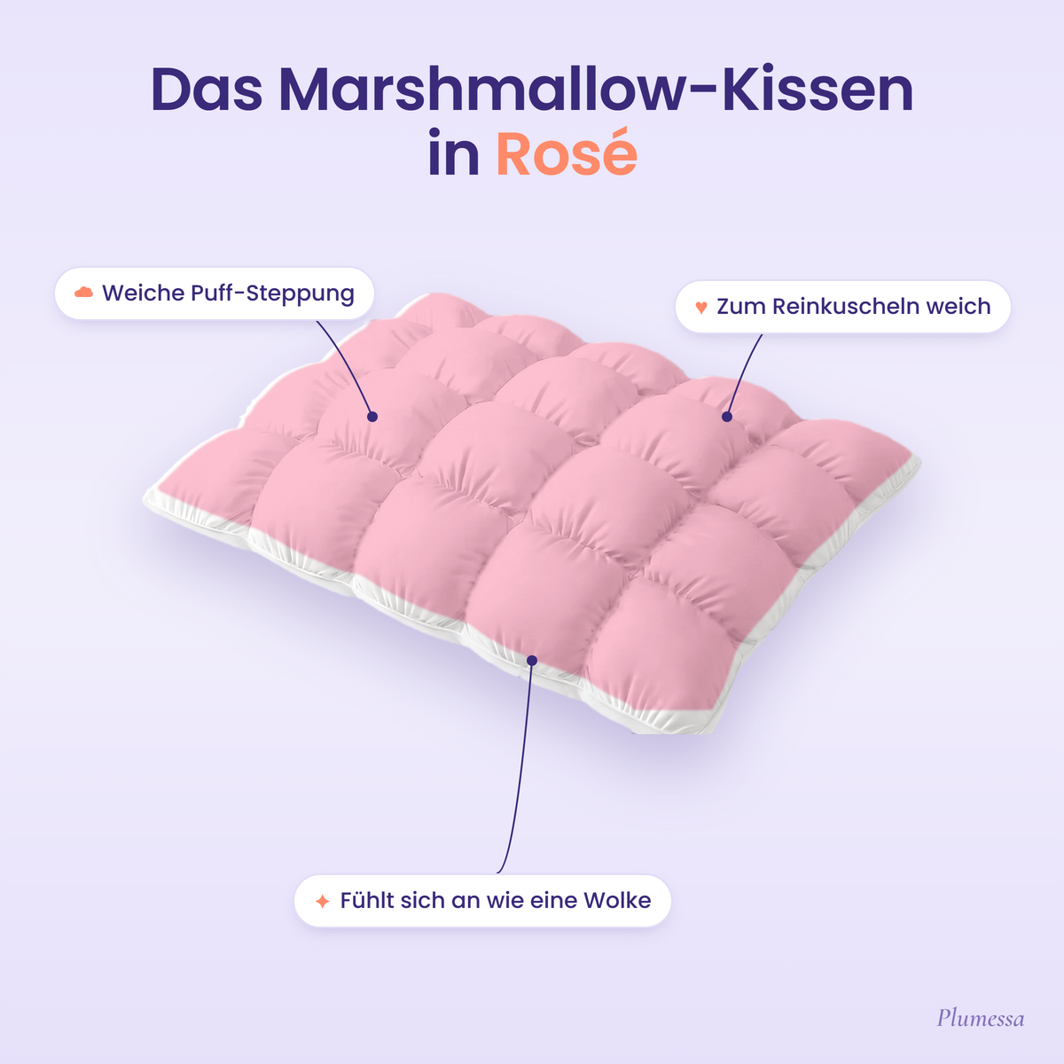 Marshmallow-Kissen