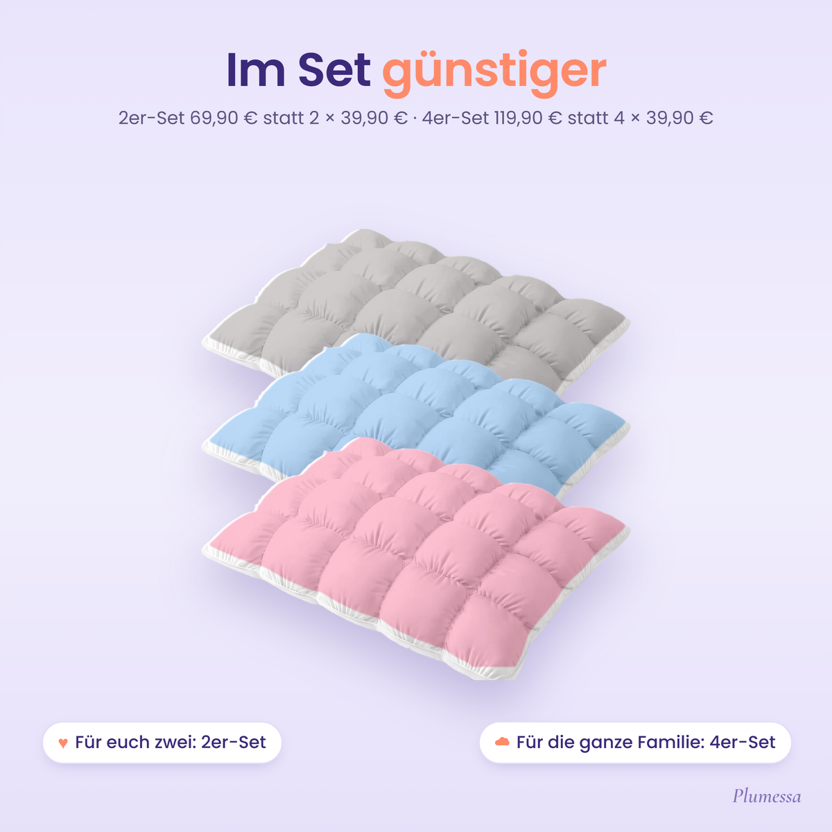 Marshmallow-Kissen
