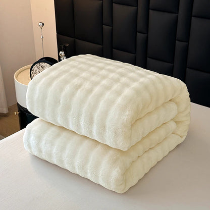 Marshmallow-Decke in Wolkenweiß