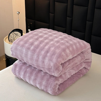 Marshmallow-Decke in Lavendel